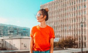 Bright Orange Tee